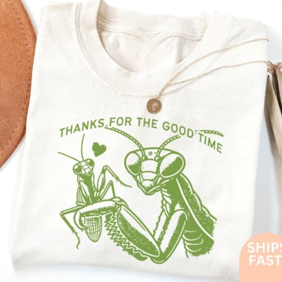 Cute Insect Shirts Cool Dirty Graphic Shirt - Picture 1 of 3